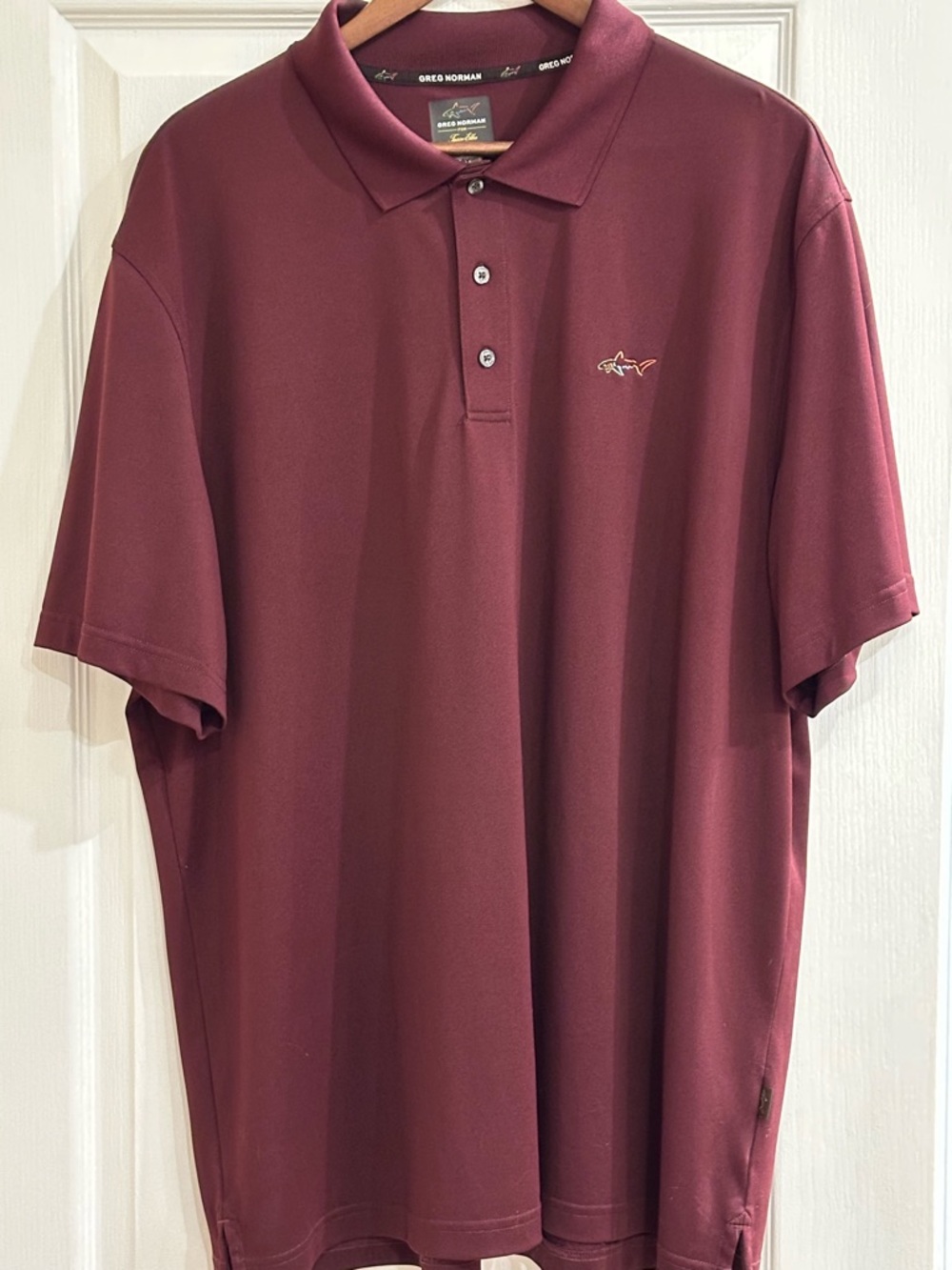 Greg Norman Collection Polo Shirt - Burgundy